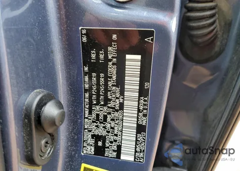 2016 Toyota Highlander Hybrid Limited z USA, uszkodzony, nr VIN 5TDDCRFH6GS019055